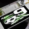 Custom Name Soccer Theme Mouse Pad, Non Slip Rubber Base, Multifunctional Office & Home Decor, Perfect for Workspace Personalization.
