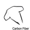 3pcs Carbon Fiber Style Car Steering Wheel Frame Cover Trim Stickers for Honda Civic 10th 2016 2017 2018 Interior Car Accesories