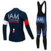 Long Sleeve Cycling Suit Men's Spring and  Tour De France Cycling Shirt Long Pants Breathable Quick-Drying 2026 Autumn Breathable Cycling Suit Set