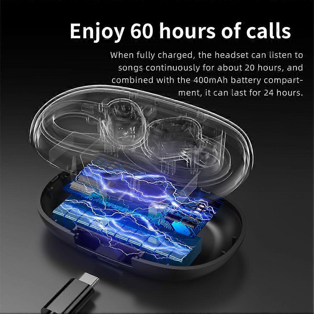 Bluetooth Headset 5.0 TWS Wireless Earphones Earbuds Headphones Stereo Ear Hook