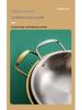 Korean Cuisine Stainless Steel Double-Ear Ramen & Soup Pot