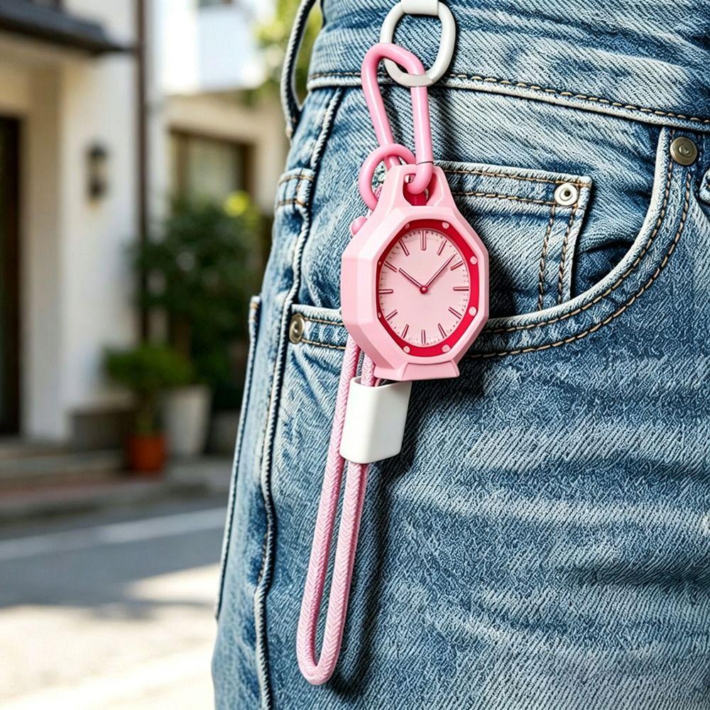 Octagonal Silicone Watch Cover Anti Drop Design Royal Pop Watch Case New Bag Hanging Watch Case