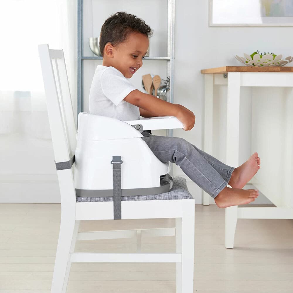 Ingenuity Baby Base Baby Low Chair Baby Sofa [6 Months~] Dining Chair Mounting Belt Includes Tray Storage Cashmere 10678