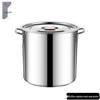 Lianmei Commercial 201 Stainless Steel Thickened Stockpot with Lid