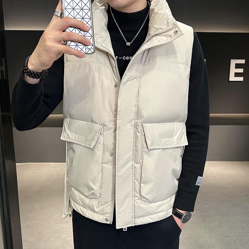 Men's Winter 2026 Stand Collar Duck Down Vest