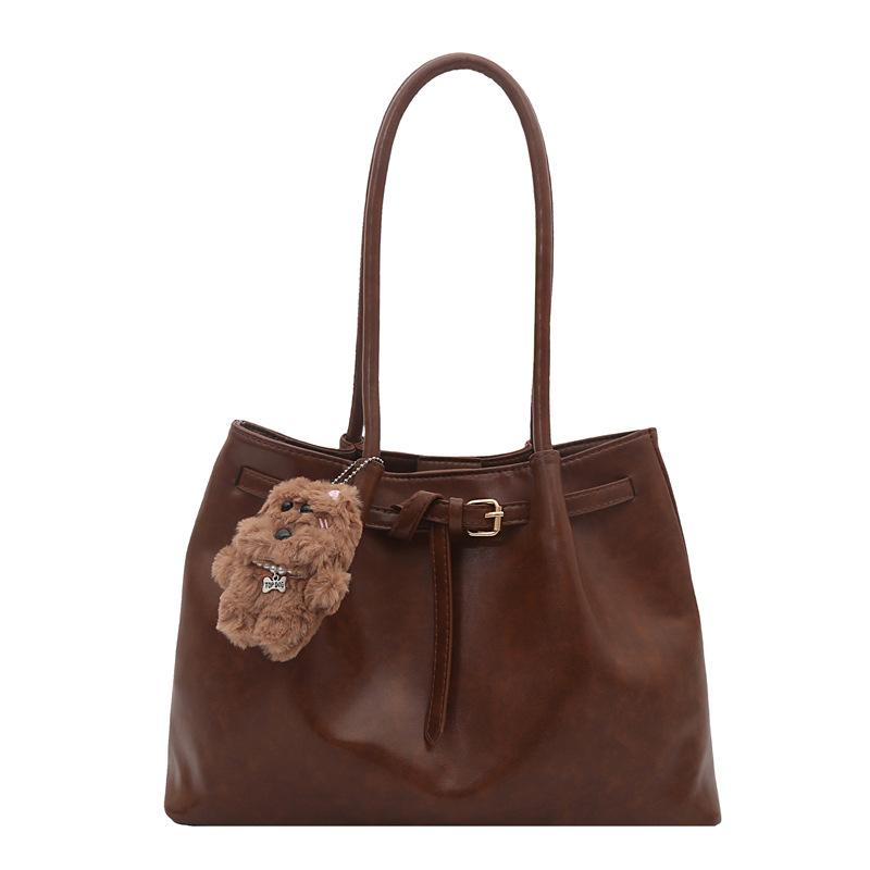 Casual Versatile Commuter Tote Bag Women'S Tide Large Capacity Light Luxury Portable Shoulder Underarm Bag Women'S Bag