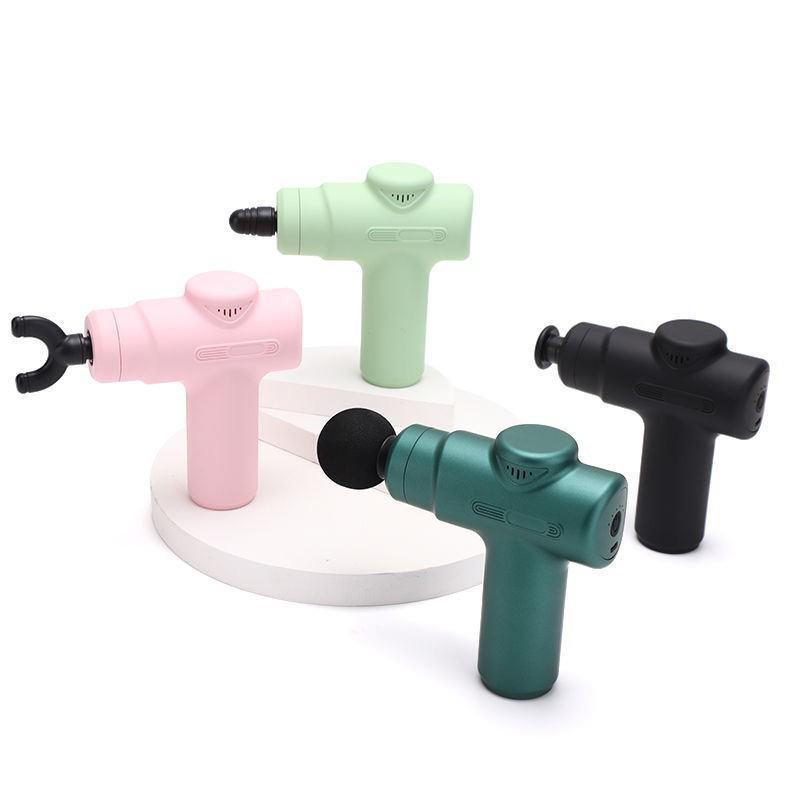 "Portable Mini Fascia Gun Massager for Neck & Muscle Relaxation"