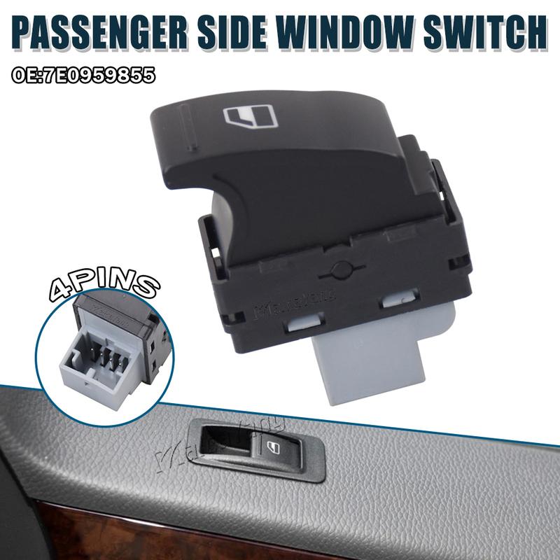 Car Electric Power Window Lifter Switch Button For VW Transporter T5 T6 V Carevelle Multivan 7E0959855A 7E0959855 Replacement