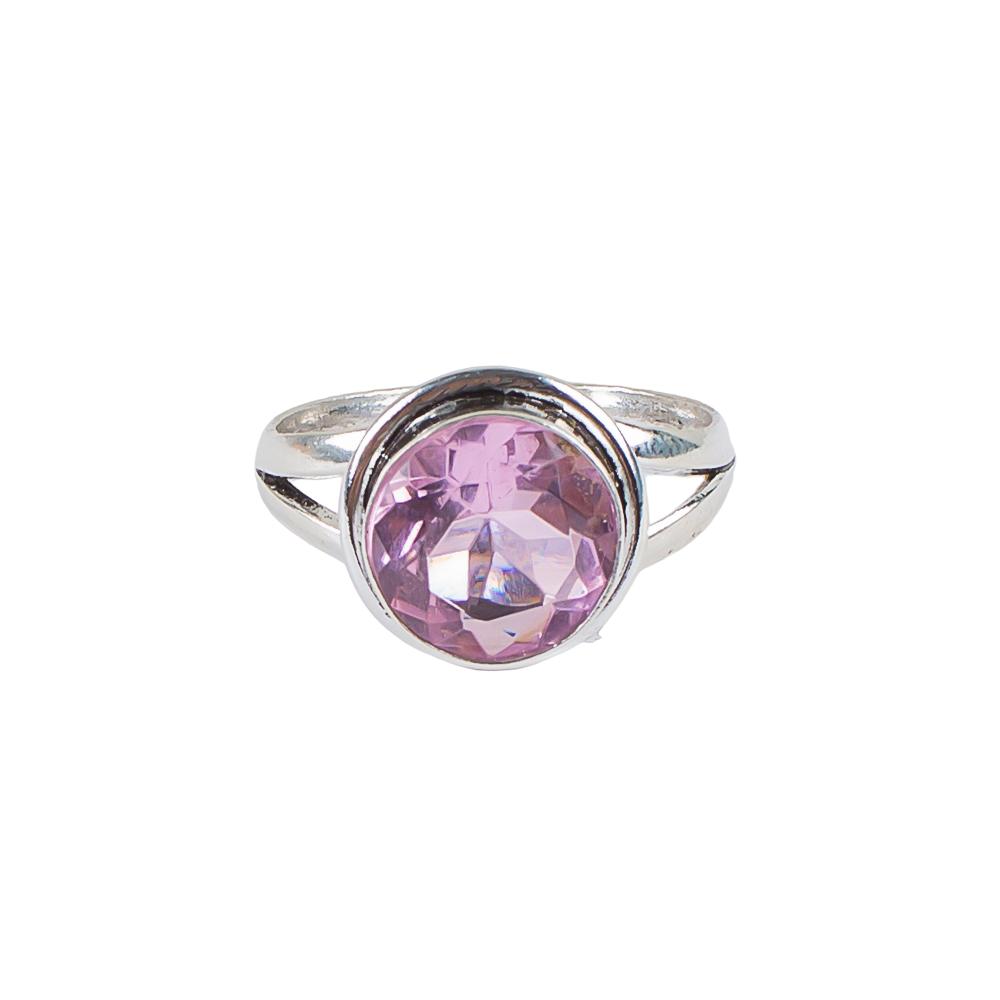 Morganite Gemstone 925 Sterling Silver Jewelry Handmade Ring Gift For Husband RR-11-10