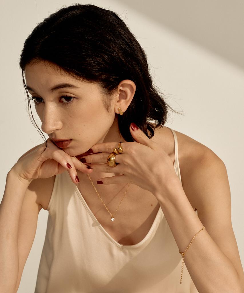 Novice Tokyo Chunky Ring [Stainless] / Gold