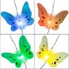 20/30 Led Solar Powered Butterfly Fiber Optic Fairy String Lights Waterproof Christmas Outdoor Garden Holiday Decoration Lights