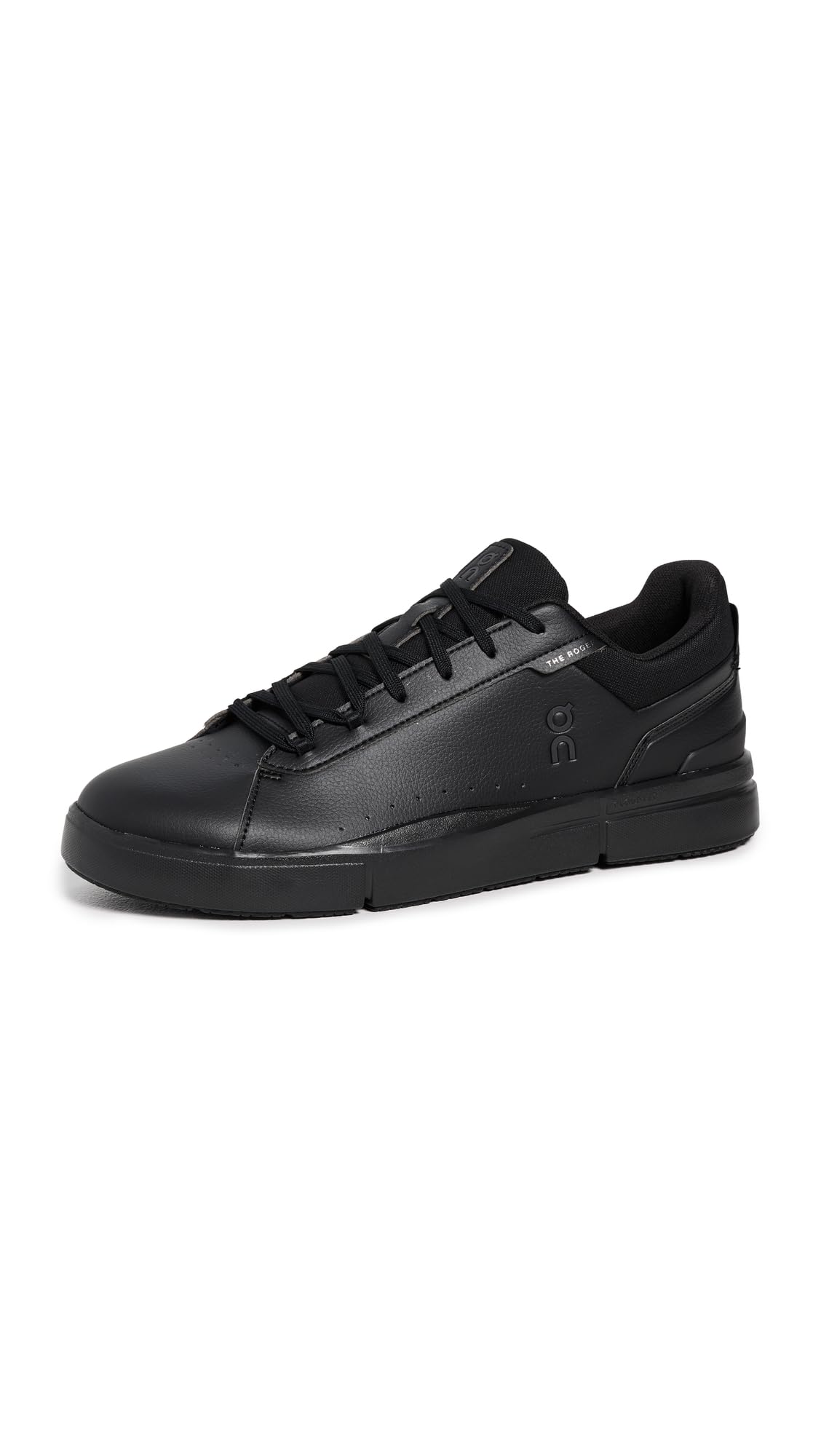 On THE ROGER - Schwarz Herren Sneaker Leder in Größe 44.5 - Bild 7
