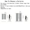 2Pcs Curtain Three Gothic Red Windows Window Drapes For Bedroom Living Room Decoration Window Treatment.