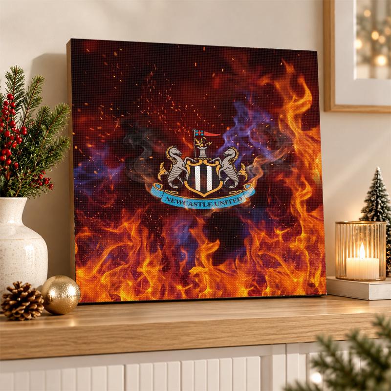 Newcastle United Football Diamond Painting Kit 5D Full Drill DIY Diamond Mosaic Wall Art Home Decor