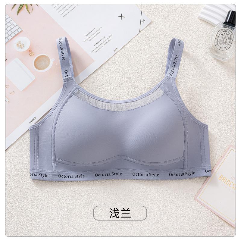 Traceless sports bra comfortable and breathable anti-light tube top light upper support adjustment bra fixed