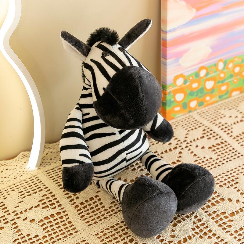 Forest Animal Doll Plush Toy Jungle Three Brothers Hugging Pillow Cute Rabbit Doll