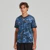 Under Armour Training Round Neck Straight Short Sleeve Printed T-Shirt Unisex Tops Blue 23500503-343
