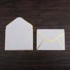 20pcs/batch Thickened Membership Card Retro Transparent Envelope, High-end Hot Stamping Card Small Envelope