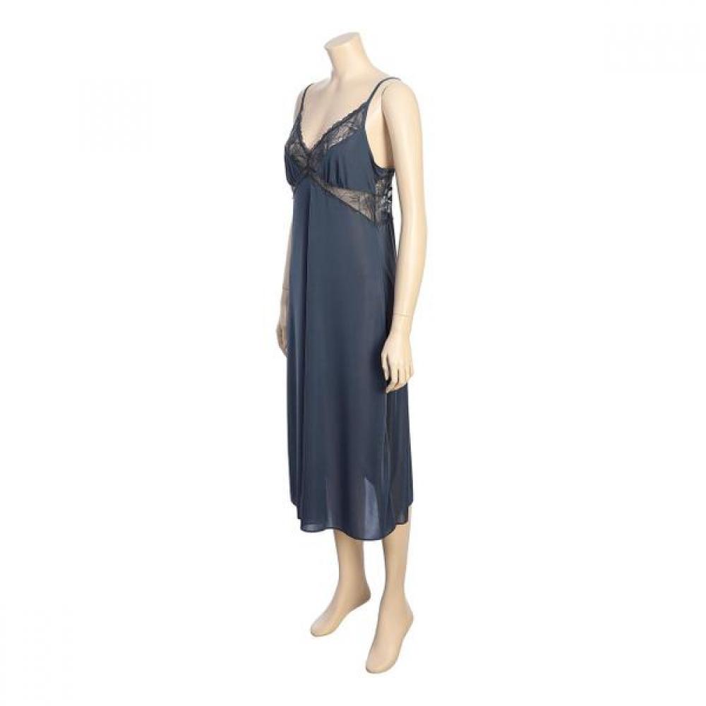 Barbara Blue Grey Vegas Smooth Full Slip  Gw4807l 
