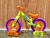 Educational Mini Carrot Bike Toy - Assembly Balance Car Ornament for Kids' Gifts
