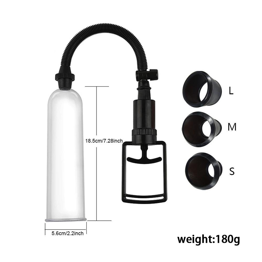 Manual Penis Pump Sex Toys for Men Vacuum Penis Extender Training Device For Adult Toys Vacuum Pump Air Penis Male Masturbators