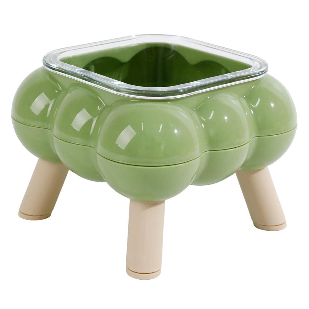 Anti Vomiting Pet High Footed Bowl Anti Slip Dog Feeding Station Cat Food Water Bowl Pet Supplies