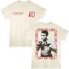 T-shirt da uomo Muhammad Ali con cornice 'Fluttua come una farfalla, pungi come un'ape'