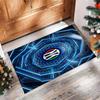 Borussia Dortmund Printed Flannel Area Rug Non Slip Soft Polyester Floor Carpet Indoor Decor Mat for Bedroom Living Room Sofa