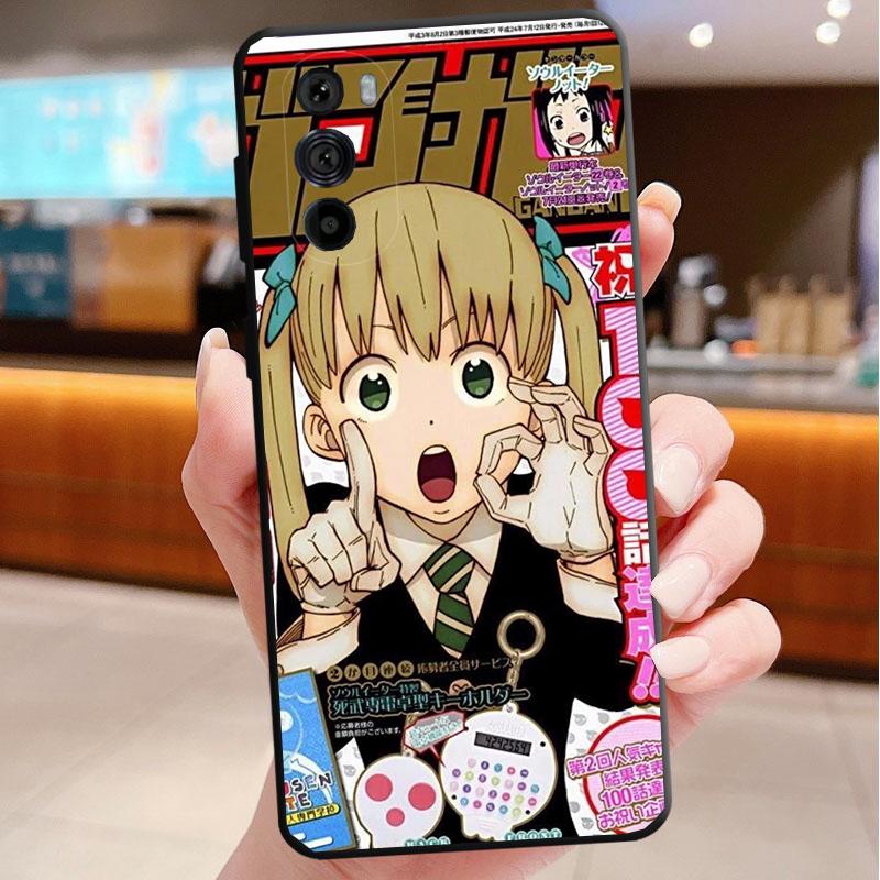 Phone Case For Motorola Edge 60 50 40 Pro 60 50 40 30 Ultra Neo Fusion Moto G Stylus G Soul Eater Crona