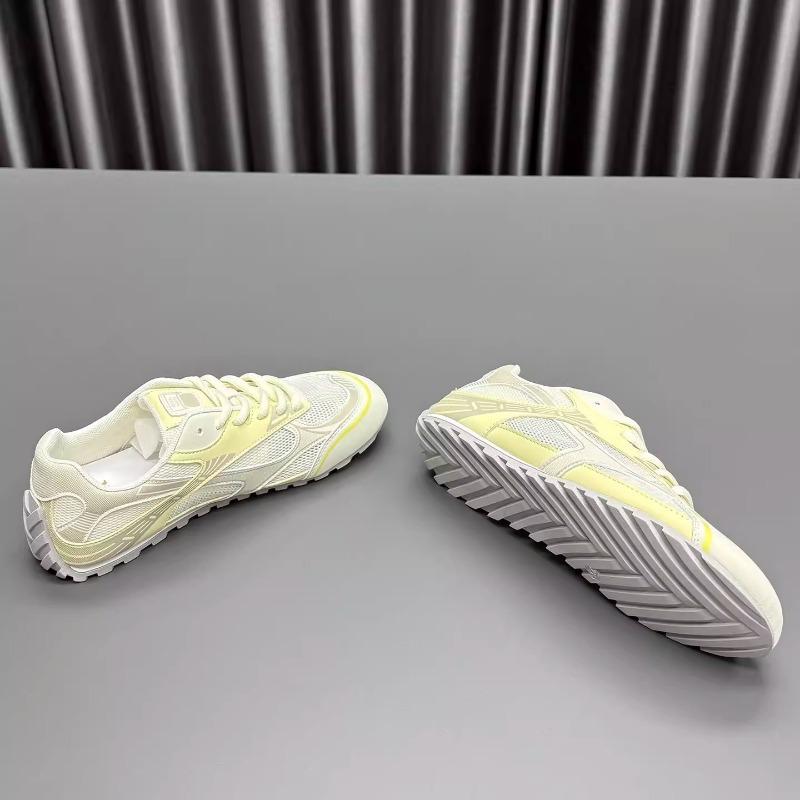 Mesh women's summer new hollow breathable lace-up thick-soled thin casual sports shoes