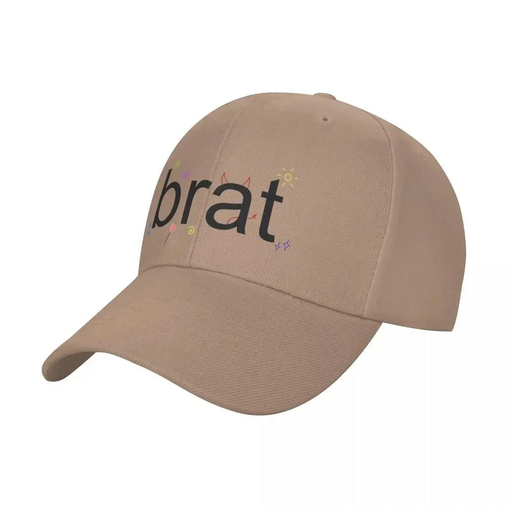 Charli XCX Brat Hats Unisex Hip-Hop Hats Sun Hat Fishing Hat Adjustable Polyester Baseball Caps Summer