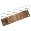 Titanium Pipe Heat Shield Exhaust Heat Shield Car Motorcycle Heat Guard Cover Wrap with Stainless Steel Clamps Heat Protection
