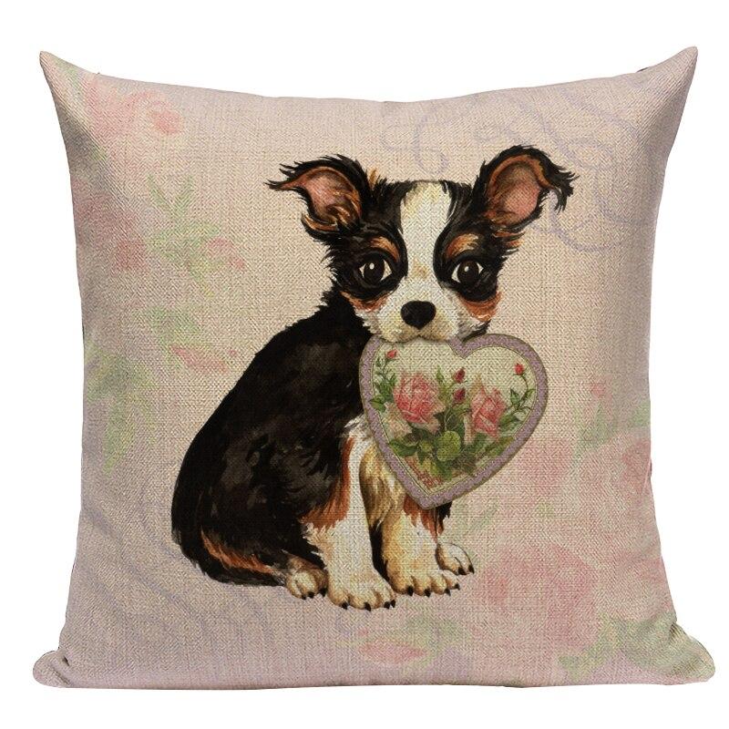 chihuahua throw pillows