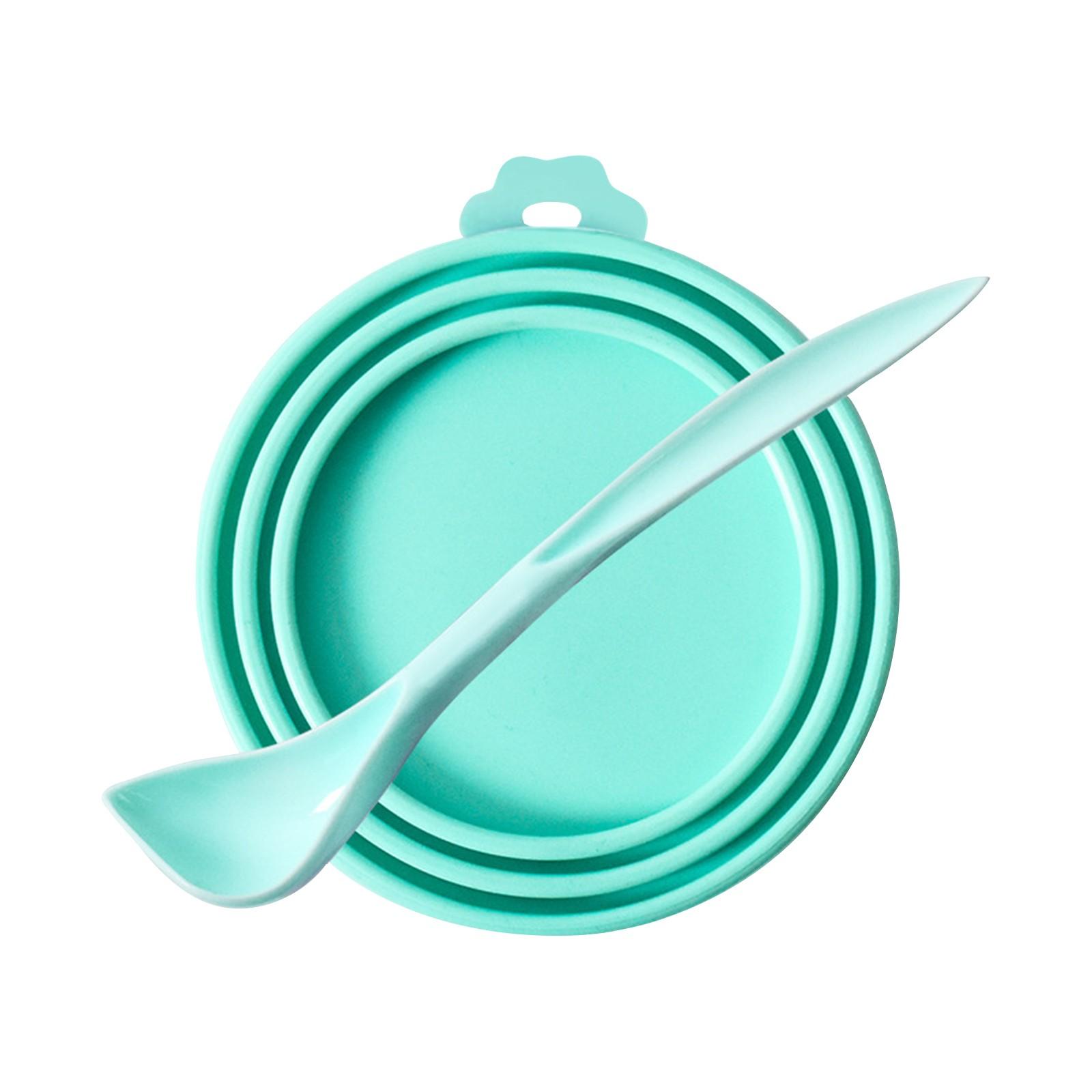 

Крышки для банок с кормом для домашних животных, 2 шт. Универсальные силиконовые крышки для банок с кормом для кошек и собак, 1 шт., подходит для 3 крышек банок стандартного размера, крышки для консервирования, силиконовые крышки для сохранения свежести O