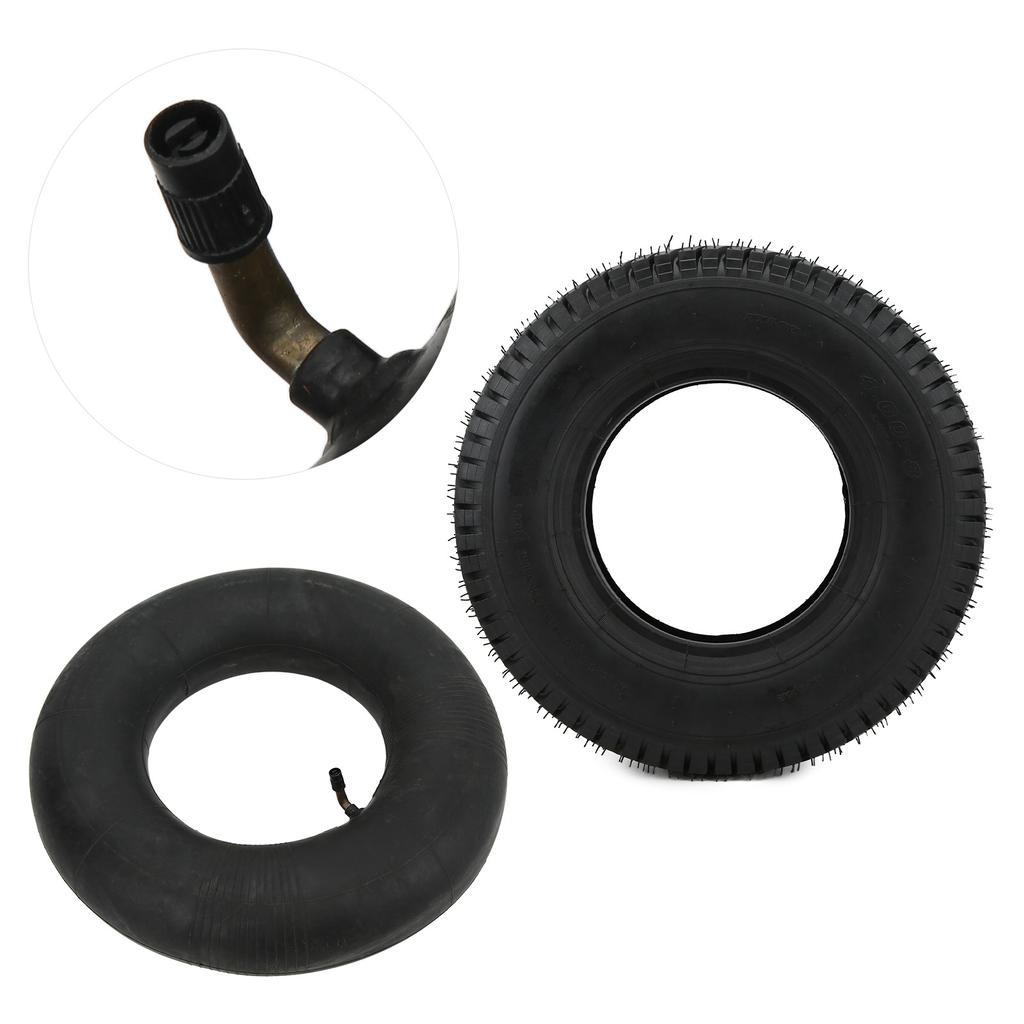 4.80 4.008in Däck Innerslang Set Gummi Nylon Ersättning för Kärror Vagnar 16in YD 4in Bredd
