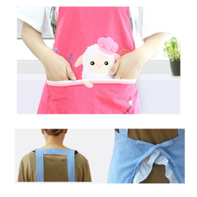 

Woolly Brownie Adult Apron Woolly (pink)