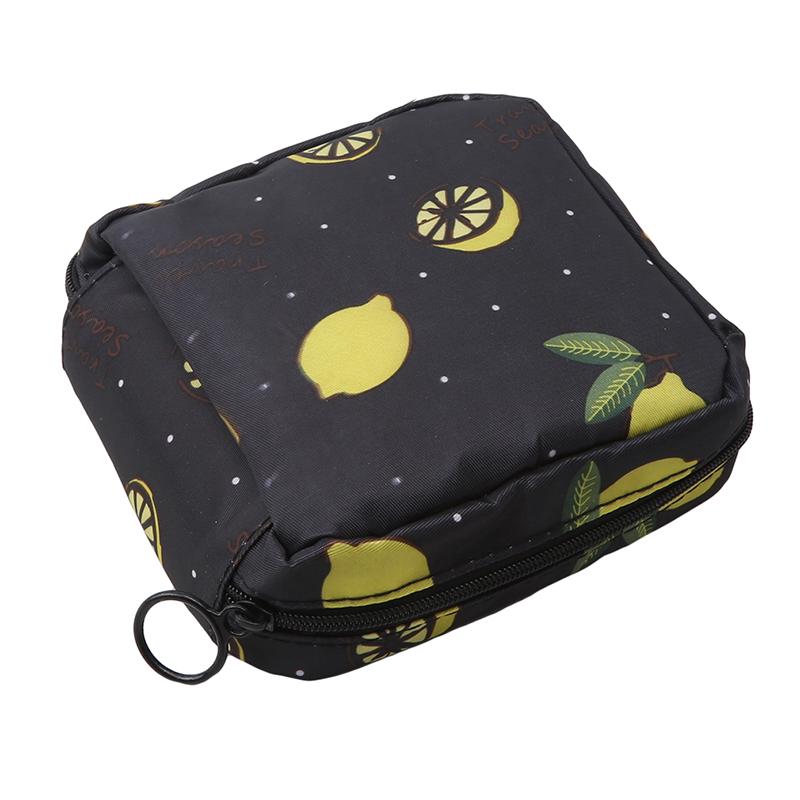 Diaper Sanitary Napkin Storage Bag Canvas Pad Makeup Bag Coin Purse Jewelry Organizer Credit Card Pouch Tampon Packaging Bags