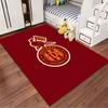 Detroit Football Club Logo Carpet suitable as a non-slip mat for the living room or bedroom sofa