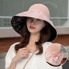 Outdoor Sun Protection Hat With Large Brim For Women Summer Uv Shield Waterproof Breathable