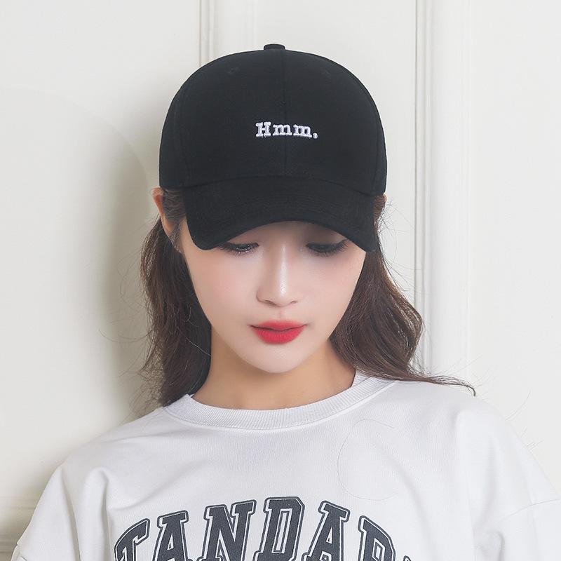 Spring Autumn Cotton Youth Cap Women Couple Sun Hat Letter Baseball Cap