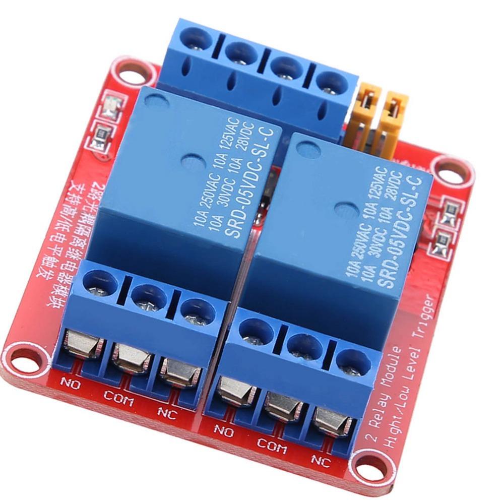 2 Channel High and Low Level Trigger Relay Module  DIY Electronics Projects