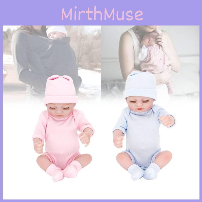 Ekte Håndlaget Reborn Nyfødt Babyjente Silikon Realistisk Dukke Gave Leke