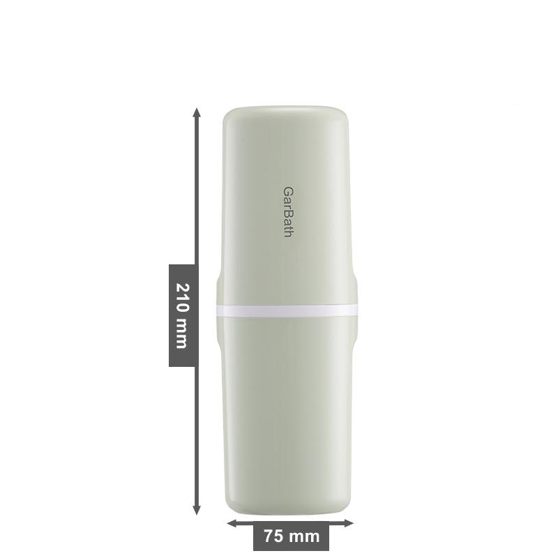 Travel Wash Cup Portable Mouthwash Cup Transparent Brushing Cup Tooth Tank Set Washing Toothbrush Toothpaste Toothbrush Box