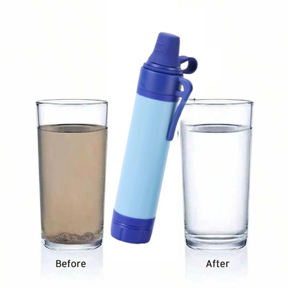 Mini Purification Water Filter Straw Drinking Water Filtering Straw Outdoor