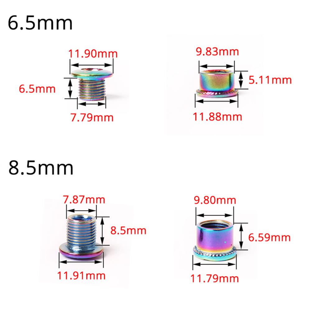 Bicycle Crank Chainwheel Road Bike Bike Parts Crankset Bolts Disc Plate Nail Screws Chainring Bolt