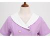 2024 Summer Retro Big Swing Short Sleeve Casual Dress