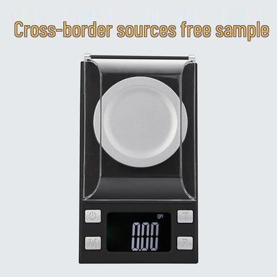 Portable 0.001g Precision Jewelry Carat Scale for Gold, Medicine, and Mini Items