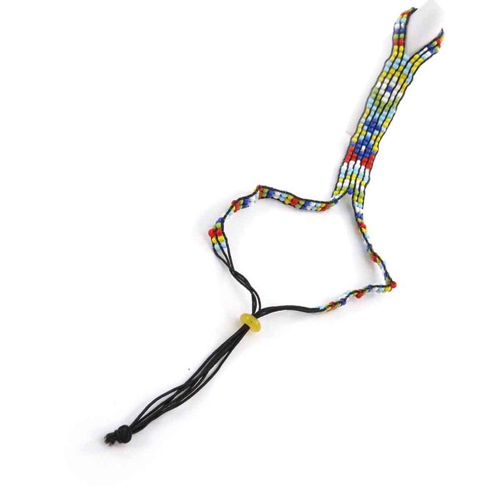 Les Trésors De Lily [J8928] - Wielokolorowy łańcuszek na kostkę 'Kilimanjaro'