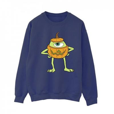 Womens/Ladies Mike Pumpkin Halloween Sweatshirt