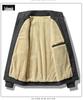 Men's Winter Fleece-lined Stand-up Collar Thick Jacket Plus Size